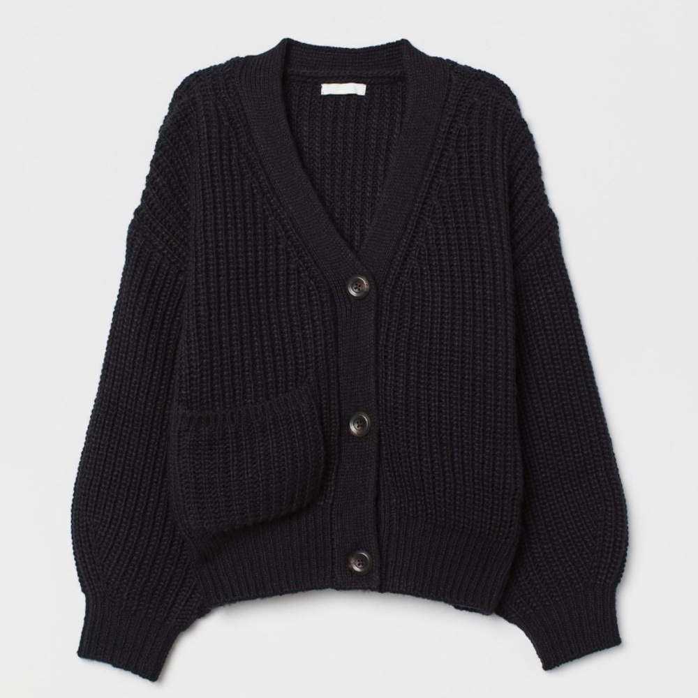 Oversized Knit Cardigan H&M